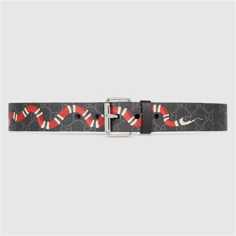 cintura gucci uomo snake|gucci kingsnake belts.